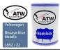 Preview: Volkswagen, Biscaya Blue Metallic, LB5Z / Z2: 500ml Lackdose, von ATW Autoteile West.